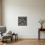 RED_28-5x28-5 — 30×30cm, 12×12" Black Frame