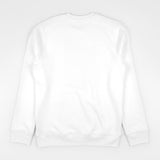 'Jump' White Sweatshirt
