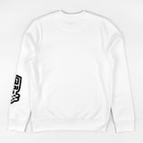 'Space Fly' White Sweatshirt